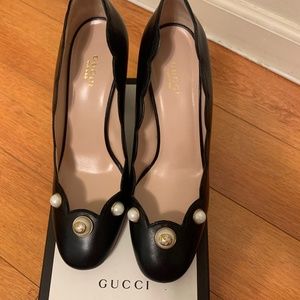 Gucci Malaga Kid Nero Pump